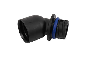 GM Genuine Parts oil filler tube front view showing shape and mounting points for reliable fit