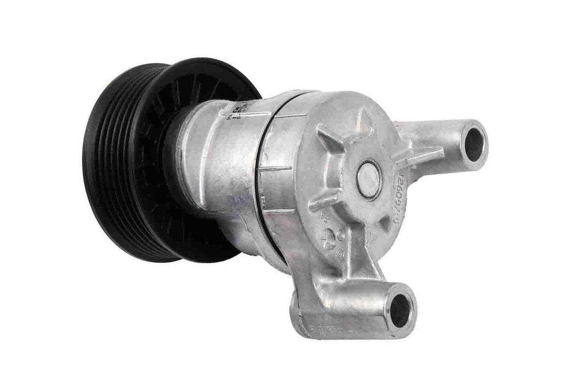 GM Genuine Parts 12609719 pulley close-up highlighting bearing detail and durability