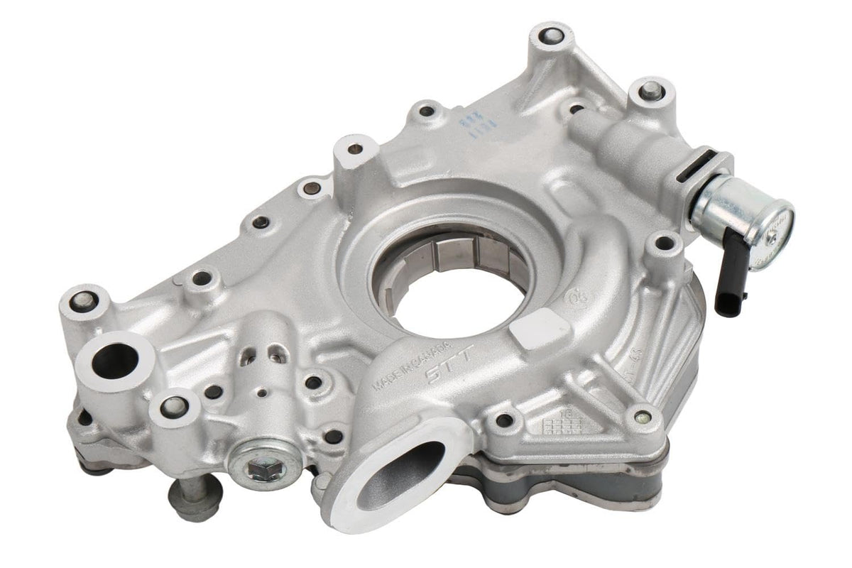 GM GENUINE PARTS oil pump gear close-up highlighting precision machining for consistent flow