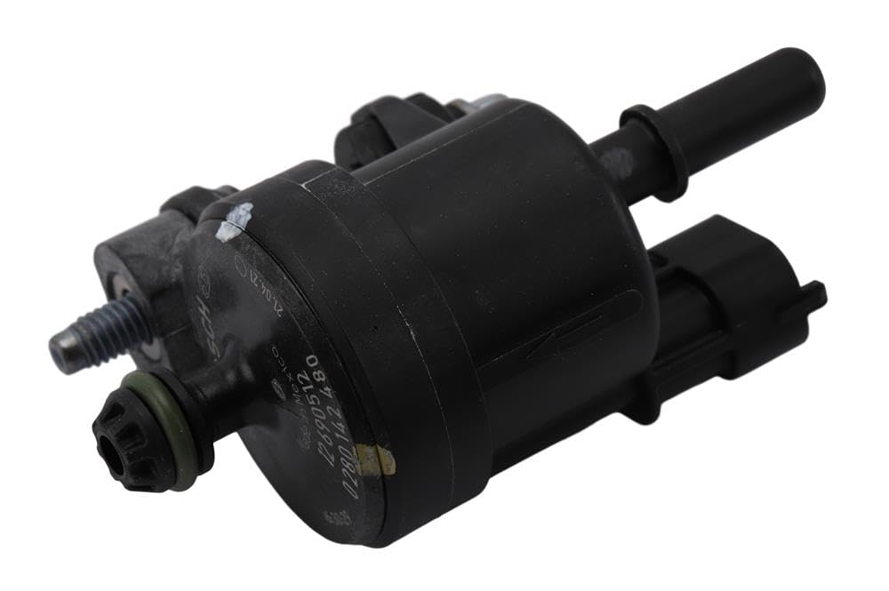 GM GENUINE PARTS purge valve electrical connector close-up illustrating secure plug fit