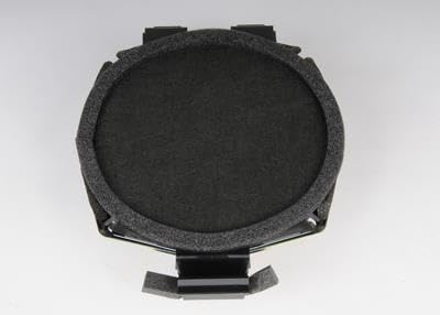 GM Genuine Parts front door speaker installed in car door demonstrating direct-fit replacement benefit