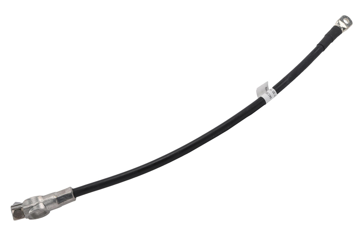 GM Genuine Parts cable insulation close-up highlighting durable cross-linked rubber and part label durability