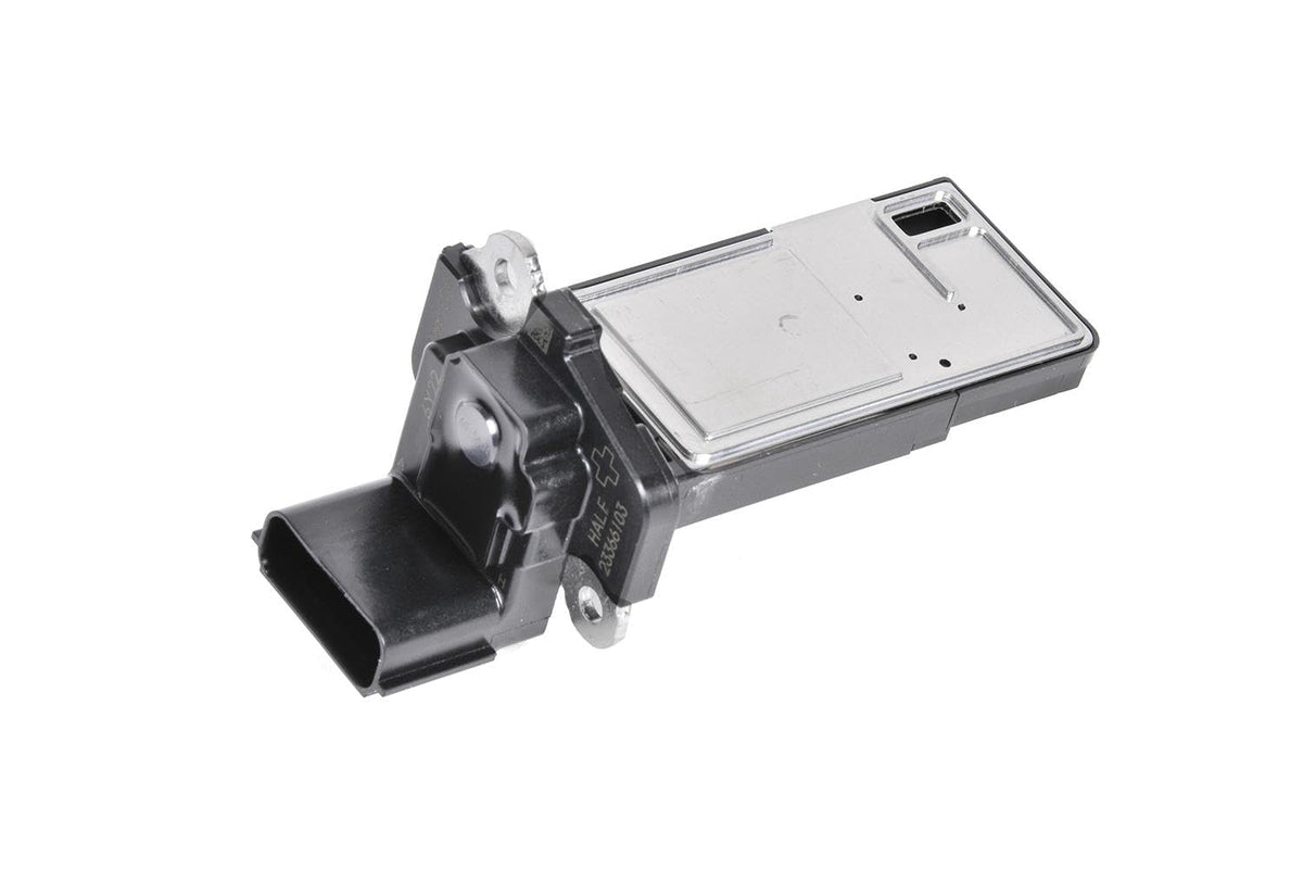 GM Genuine Parts 23366103 front view showing overall MAF sensor for accurate airflow measurement