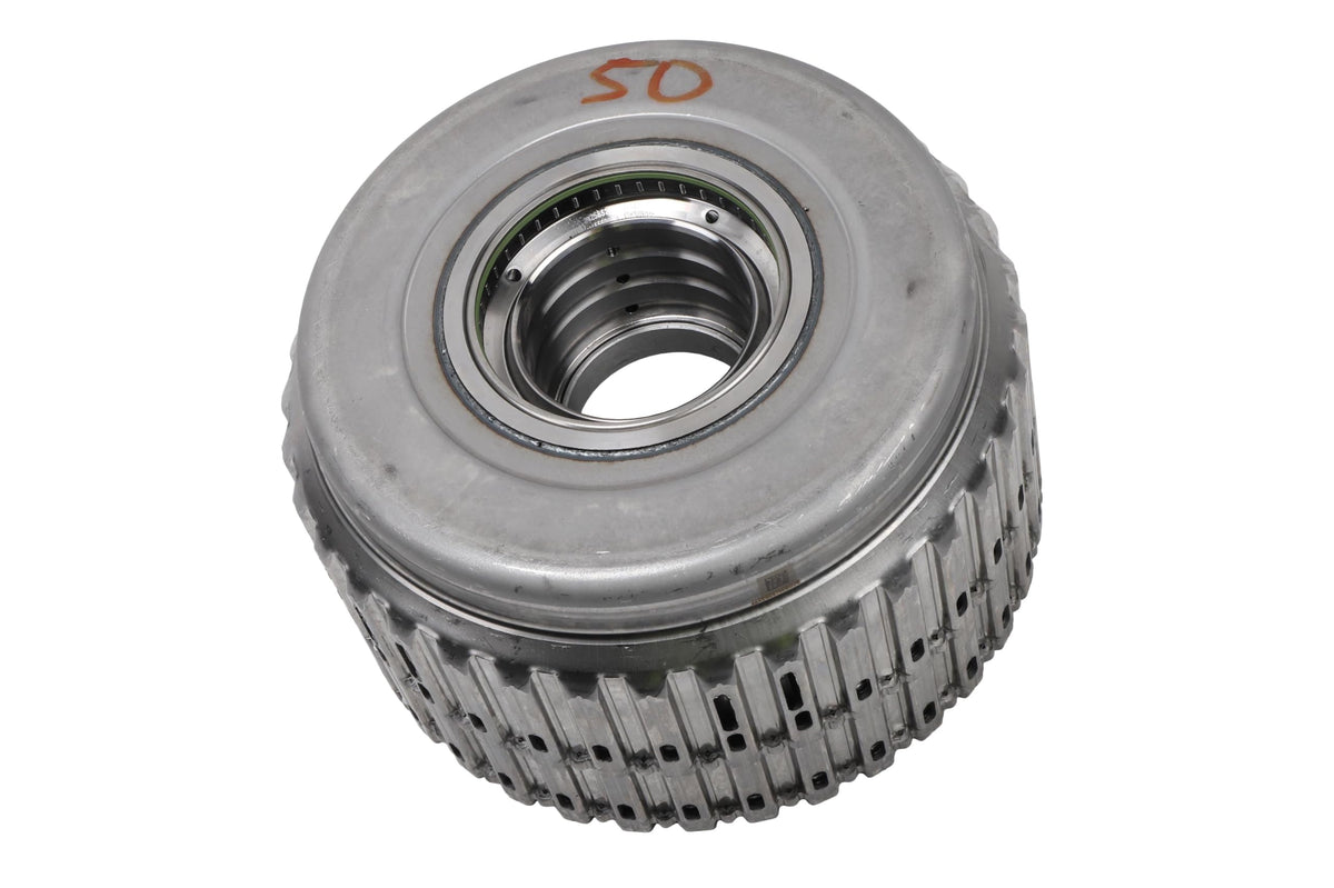 Close-up of GM Genuine Parts clutch plates showing friction lining detail for reliable engagement