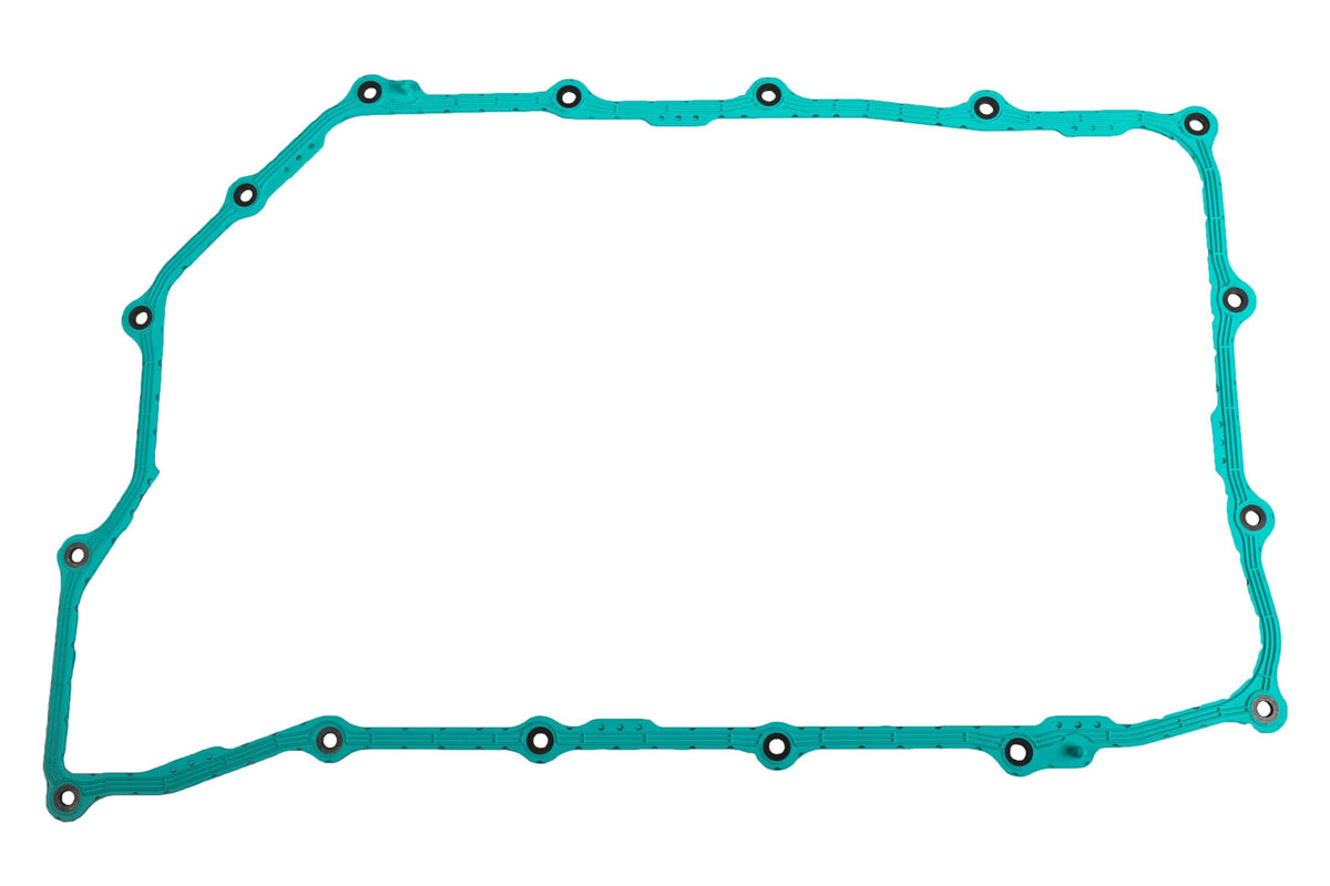 GM Genuine Parts close-up of gasket seal pattern highlighting OE material durability benefit