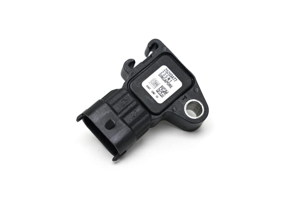 GM Genuine Parts 25203477 front view showing sensor shape and OE fitment benefit