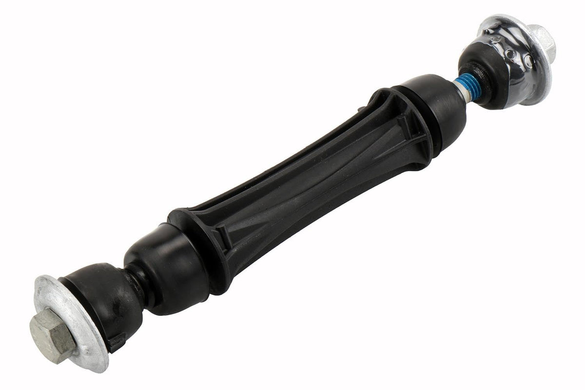GM Genuine Parts 25918049 front view showing complete stabilizer link for accurate fit