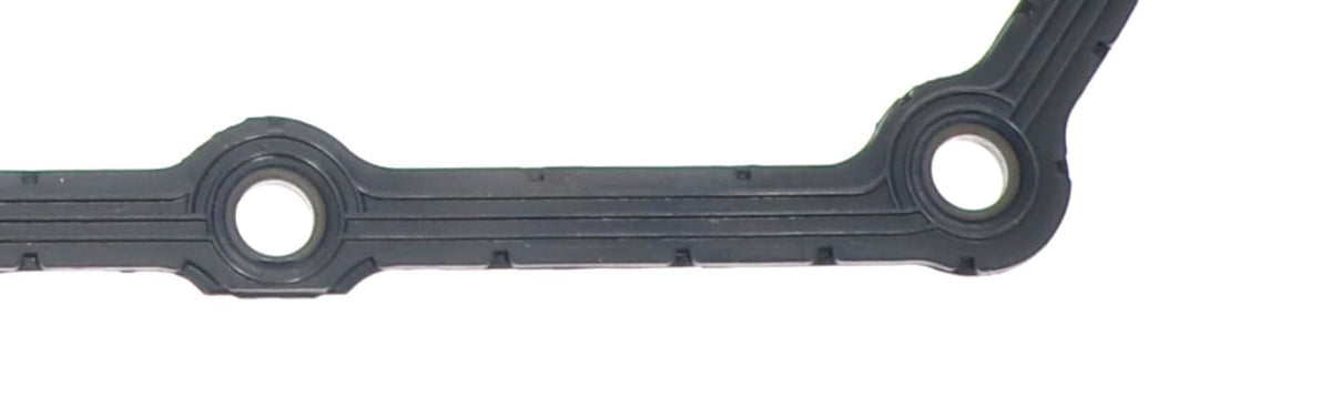 GM Genuine Parts gasket beside ruler showing exact dimensions for accurate fit