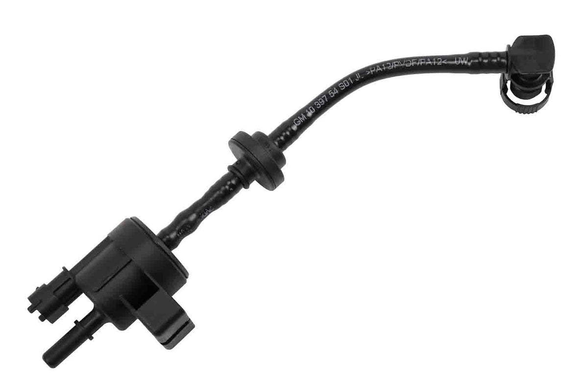GM Genuine Parts connector and ports closeup showing secure electrical and vacuum connections