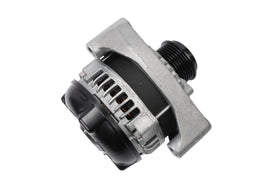 GM Genuine Parts alternator 84143543 close-up of pulley and connector for easy installation