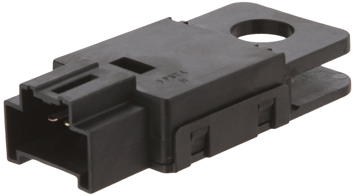 GM Genuine Parts front view of brake light switch showing connectors and mounting, ensuring correct OE fit