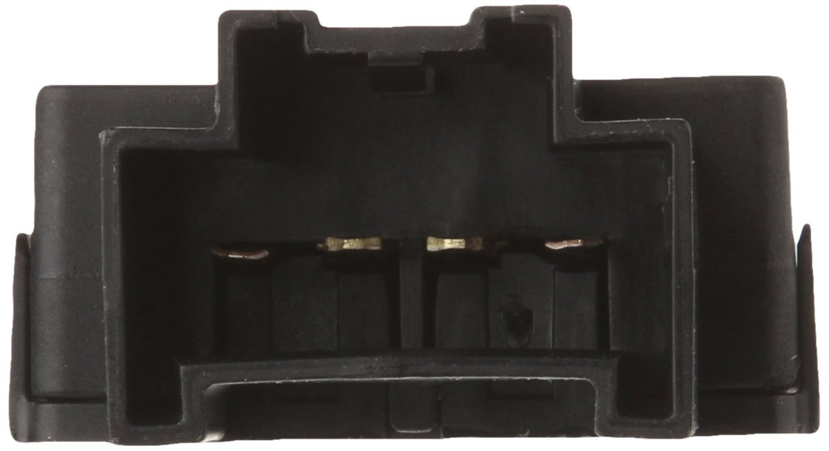 GM Genuine Parts installed brake light switch beside pedal, demonstrating correct fit and precise scale