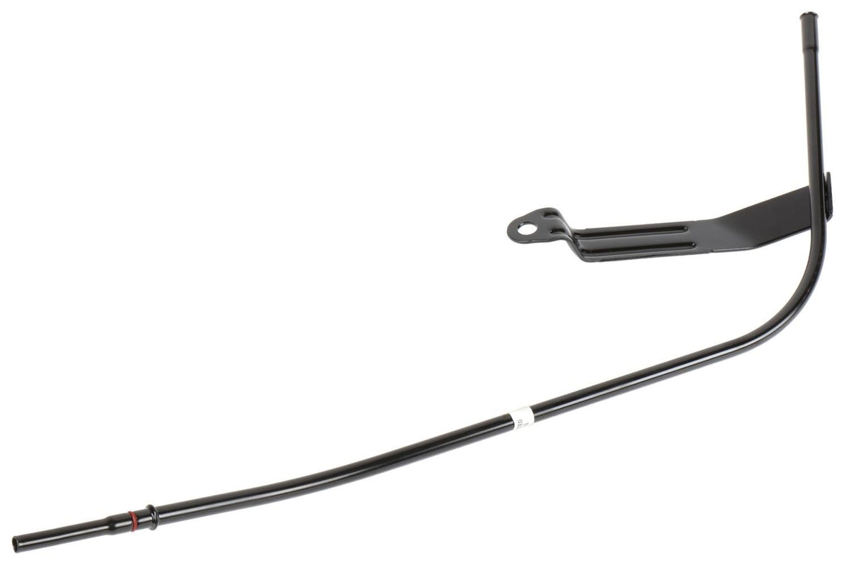 GM Genuine Parts dipstick tube installation closeup demonstrating precise mounting