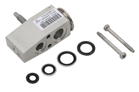 GM Genuine Parts expansion valve front view showing OE fit for easy replacement benefit