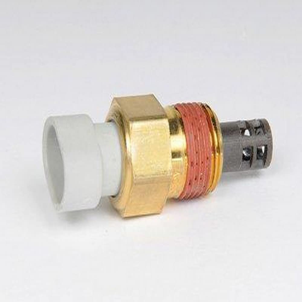 GM Genuine Parts intake air temperature sensor front view showing mounting and correct fit