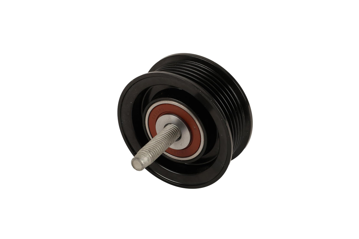 GM Genuine Parts pulley bearing close-up showing sealed bearing and durable construction