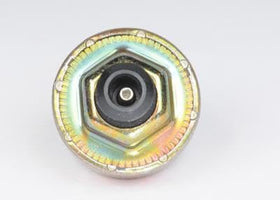 GM GENUINE PARTS close-up of female connector for secure factory harness connection