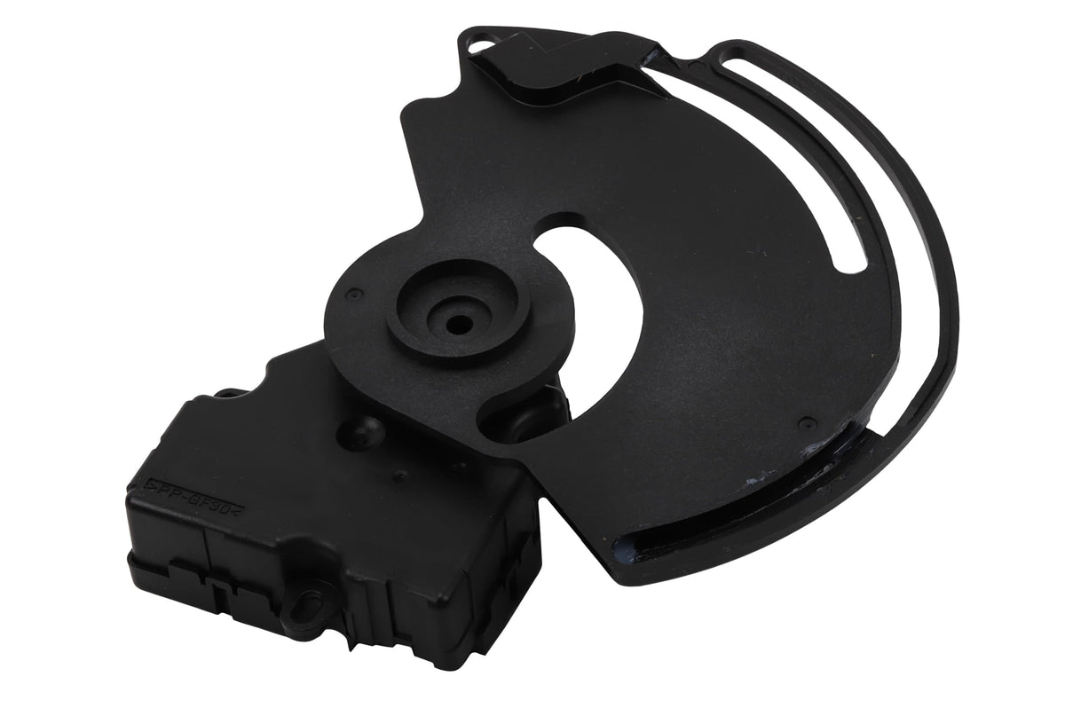 GM Genuine Parts actuator arm closeup revealing 3.7-inch arm and durable gears for reliable engagement
