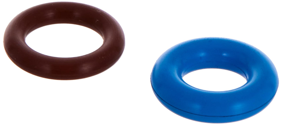 Close-up of GM Genuine Parts O-ring material and cross-section demonstrating durable texture