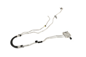 GM Genuine Parts oil cooler hose front assembly showing connectors and fitment, ensuring correct replacement