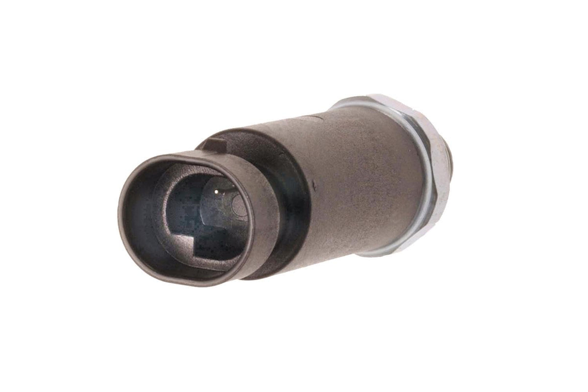 GM Genuine Parts oil pressure sensor front view showing connector and fitment benefit