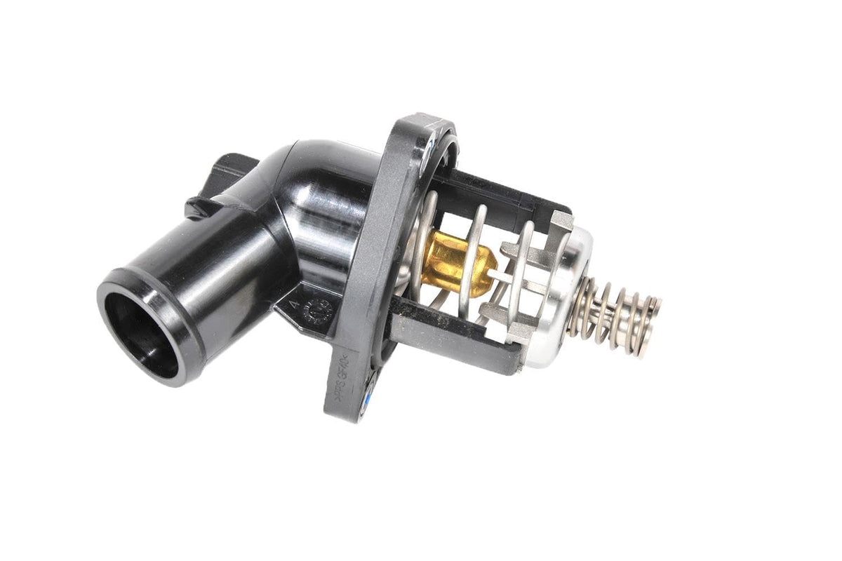 GM Genuine Parts outlet assembly front view showing OE fit and leak-free benefit