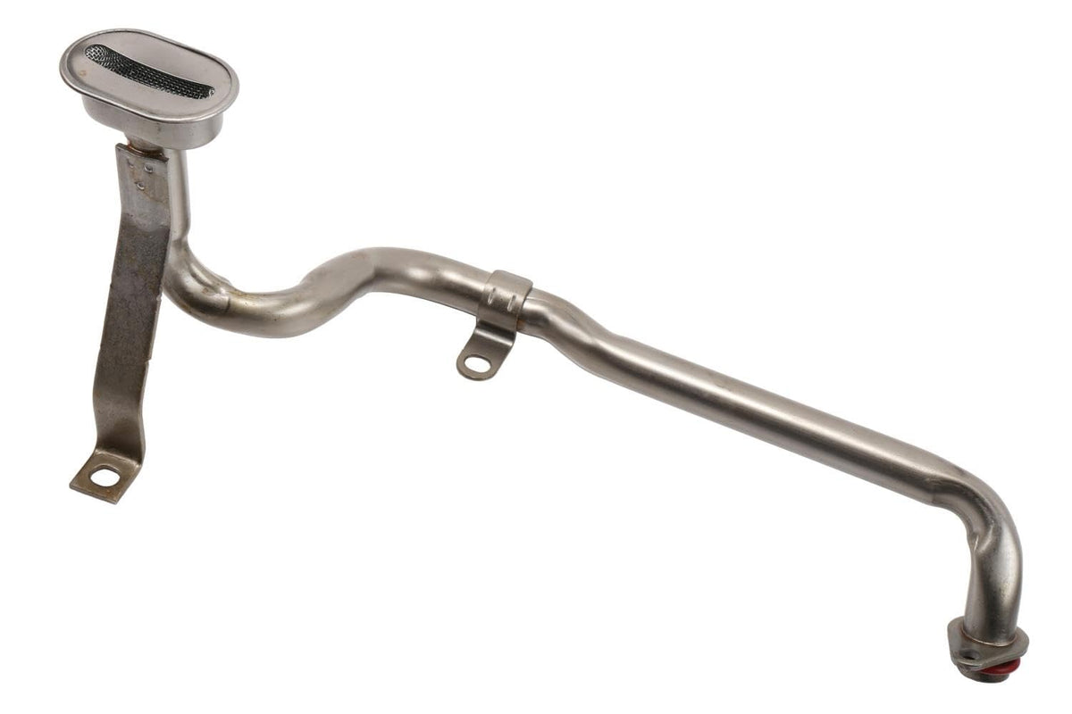 GM Genuine Parts pickup tube close-up of screen capturing debris for protection