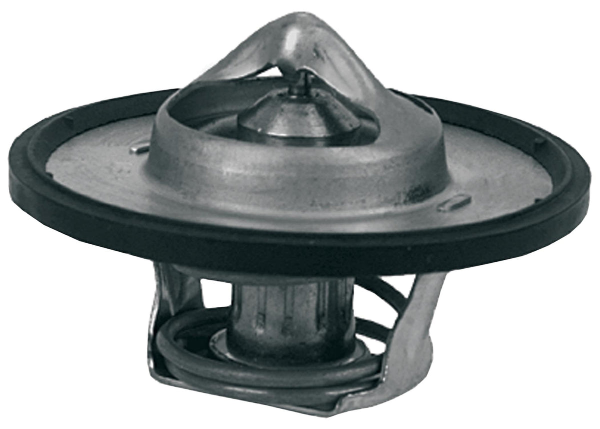 GM Genuine Parts thermostat front view showing compact OE fit and reliable temperature control