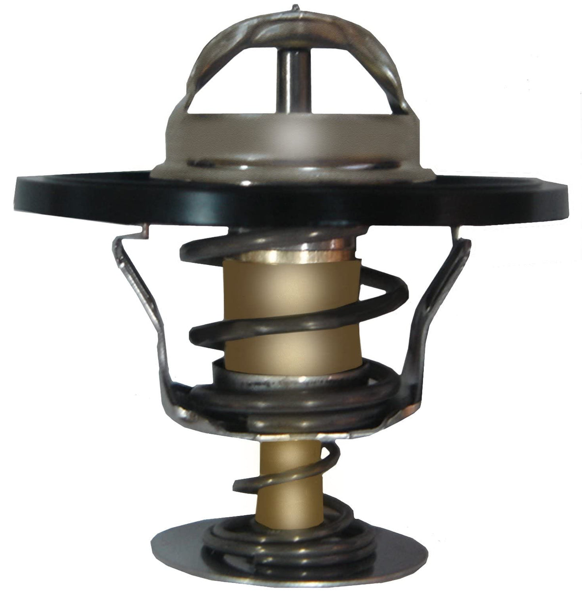 GM Genuine Parts thermostat front view showing form and ready-to-install benefits