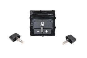 GM GENUINE PARTS front view of brake control switch assembly showing compact OE fit