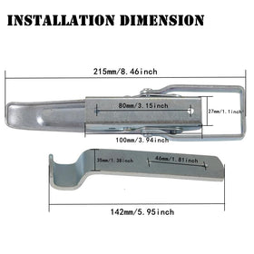GMKD mounting holes and weld area for versatile installation options