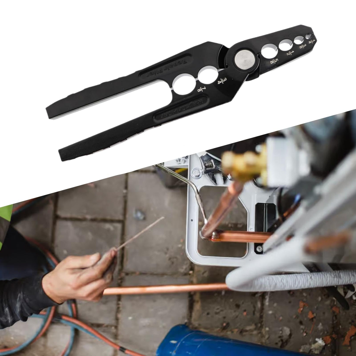 GMKD tool placed in a technician toolbag for easy transport on jobsites