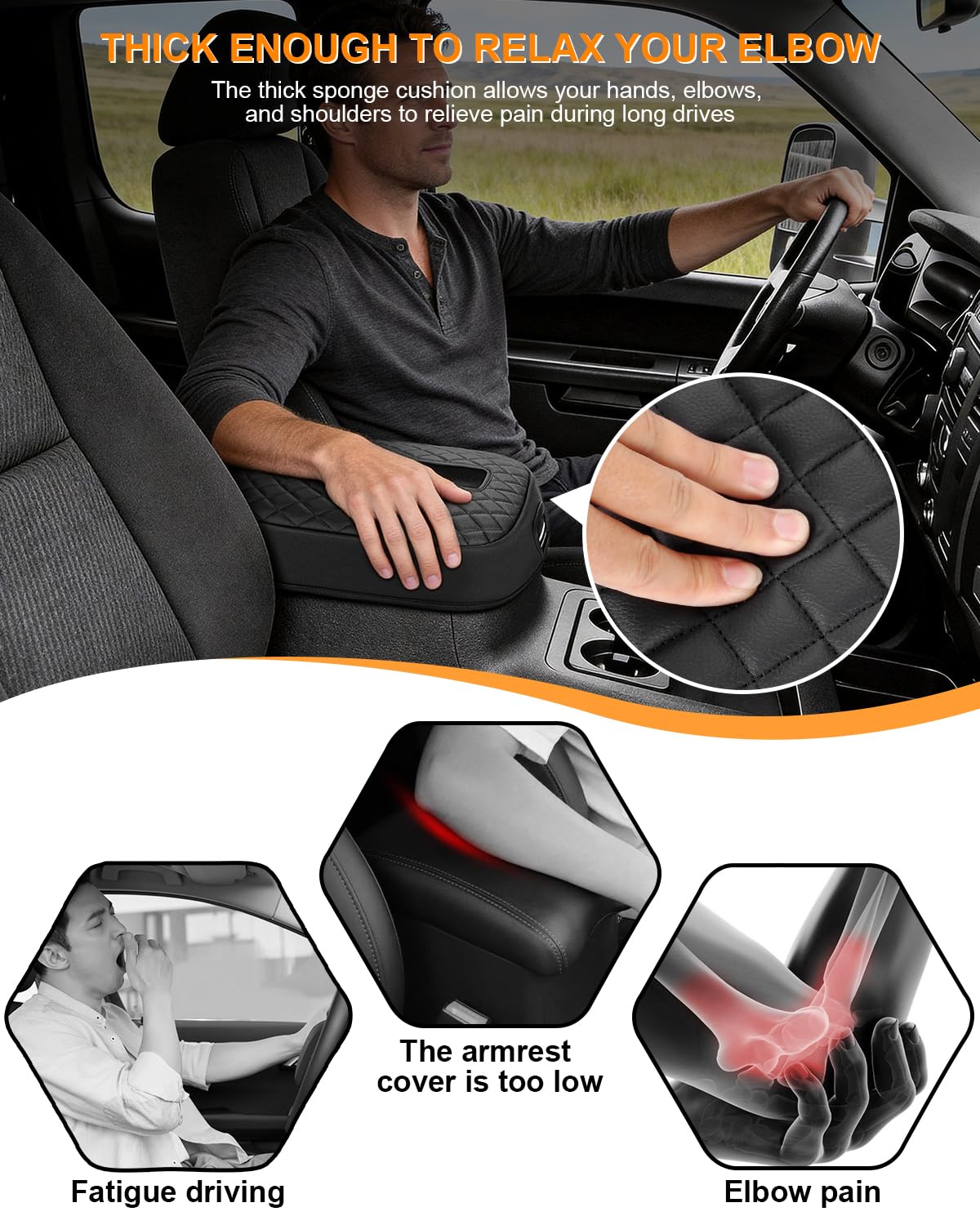 gnatin in car installation shot demonstrating quick, tool-free fitment
