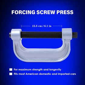 Gnhydxfe forced screw press detail displaying precise control and safer pressing