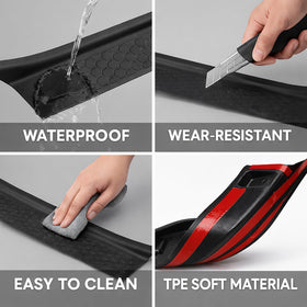 GNOWE close-up of anti-slip textured rubber adding traction benefit