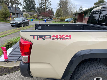 GO-GO.GROUP front view of decal sheet showing bold 4x4 graphics and matte finish for upgrade