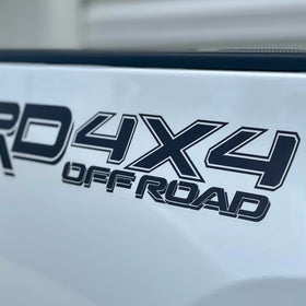 GO-GO.GROUP front bedside decal on truck showing clean OEM-like upgrade