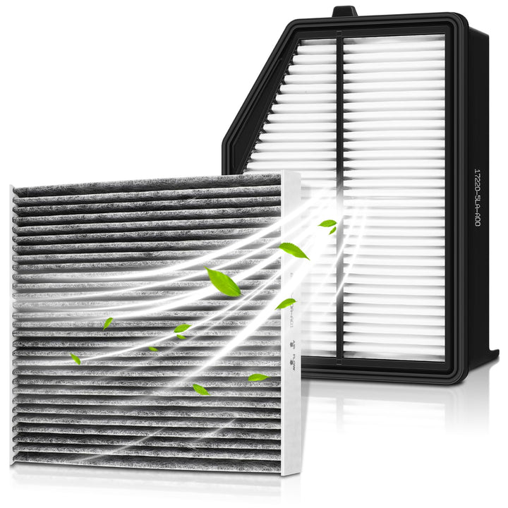 GoaMotors engine filter front packaging showing OEM fit benefits