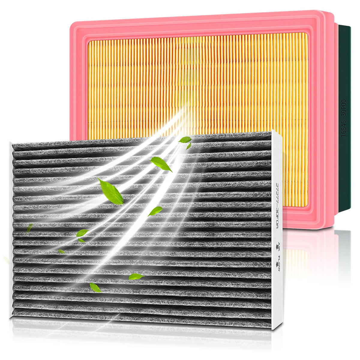 GoaMotors front packaging showing both filters and clear labeling benefit fast identification