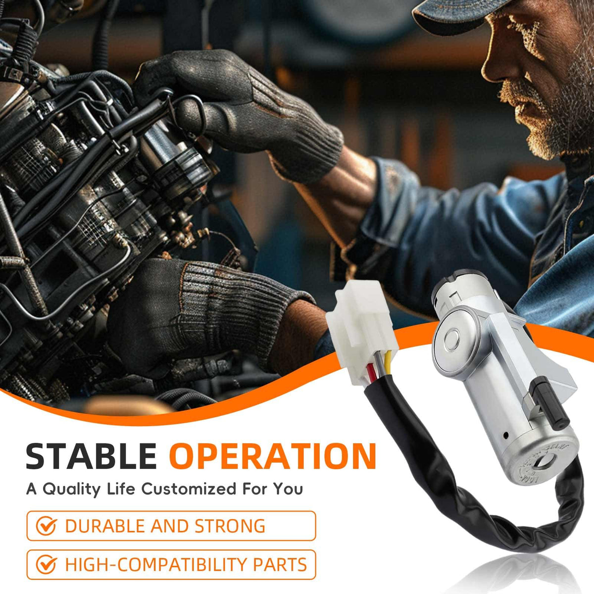 GoaMotors installed ignition cylinder in vehicle delivering straightforward swap-in benefit