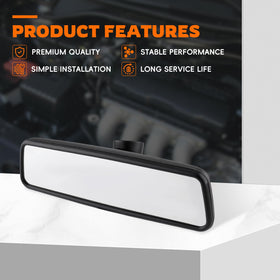 GoaMotors lifestyle interior shot showing installed mirror and improved driving visibility