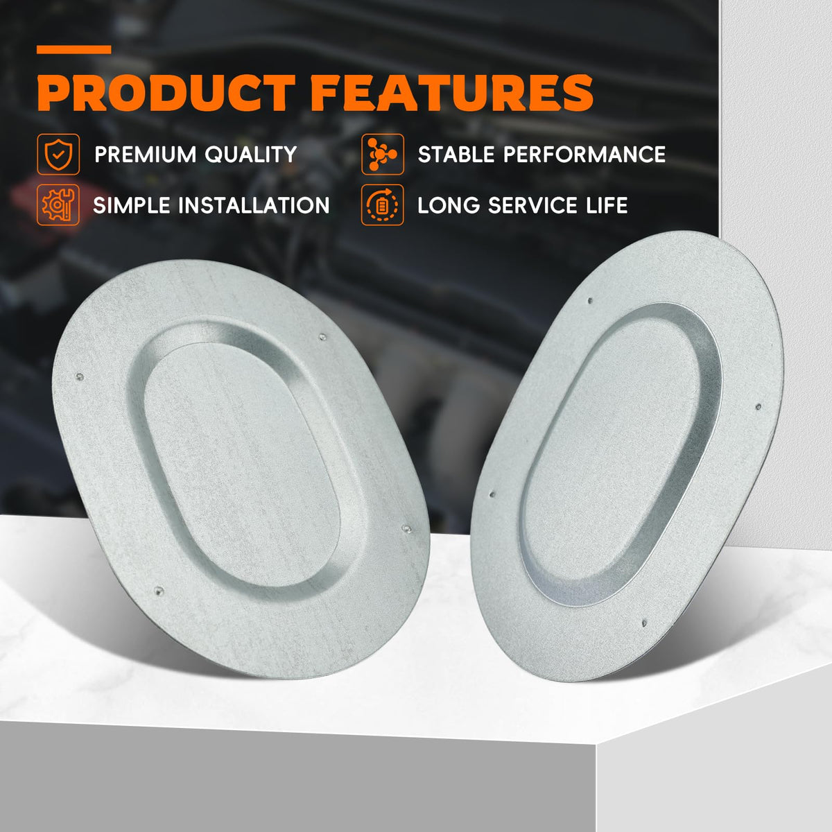 GoaMotors packaged six plugs laid out to show quantity and spare benefit