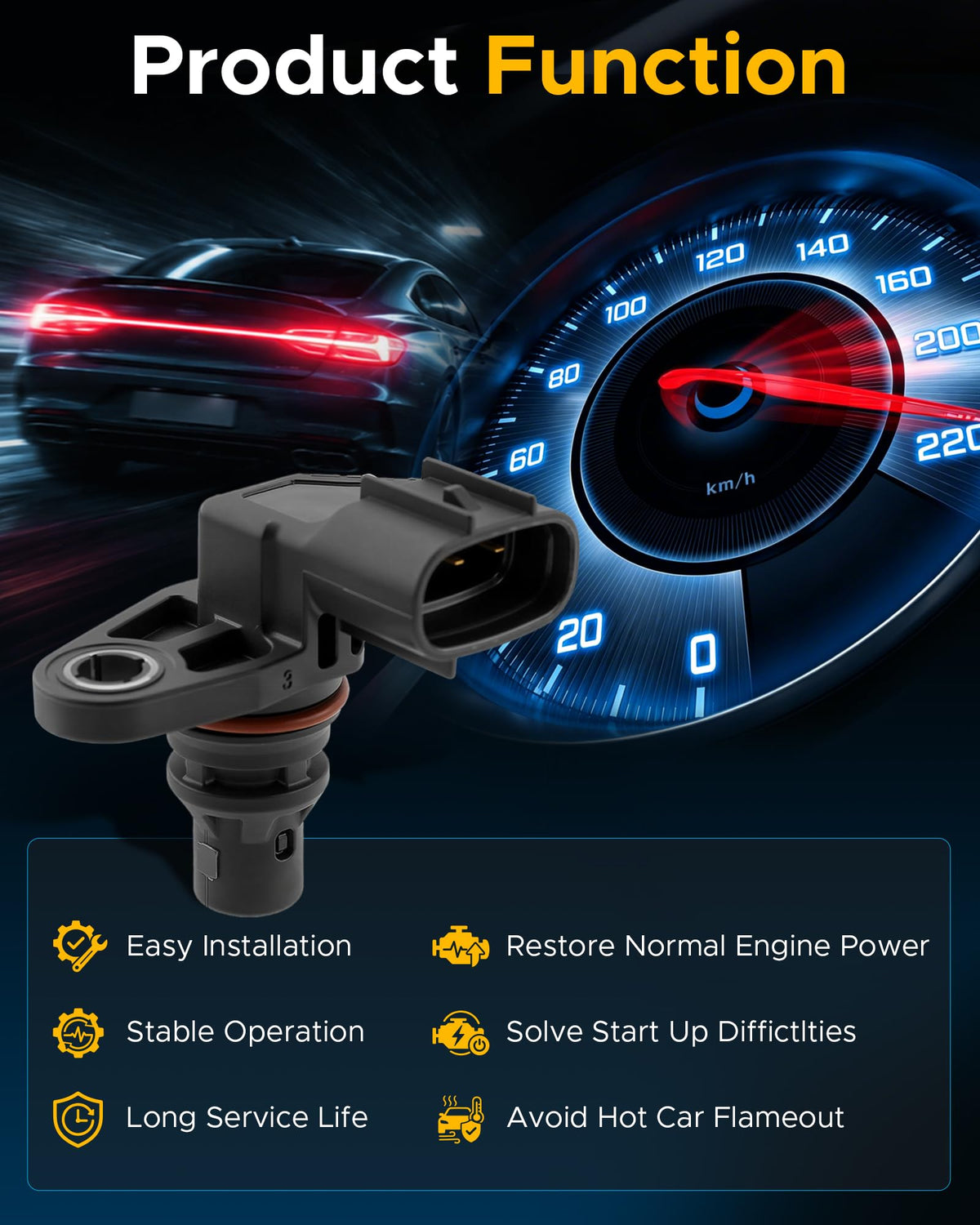 GoaMotors three-pin connector detail highlighting correct electrical fit for easy install