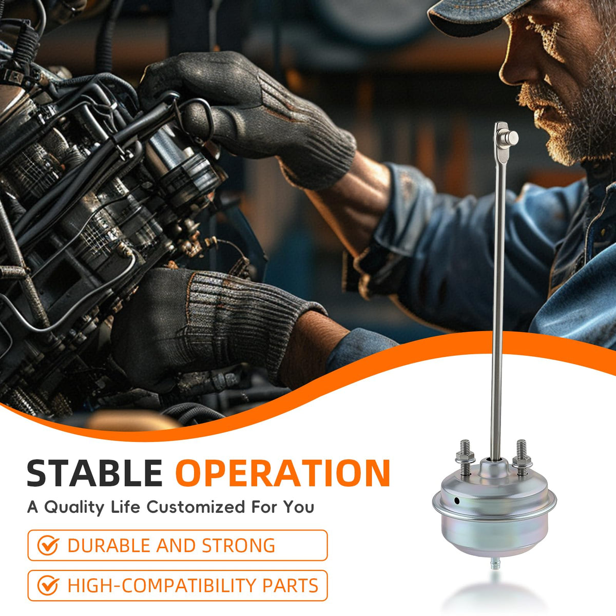 GoaMotors side profile of turbo highlighting robust construction benefit