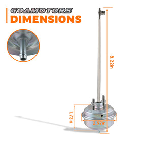 GoaMotors wastegate actuator close-up showing precise component detail