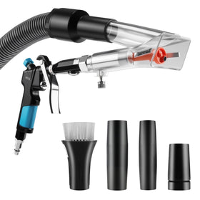 GOCCIDA 2in1 front view showing dual-action design and controls for faster cleaning