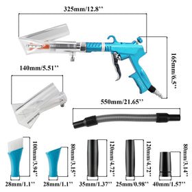 GOCCIDA closeup of spray nozzle highlighting even air distribution for deeper agitation