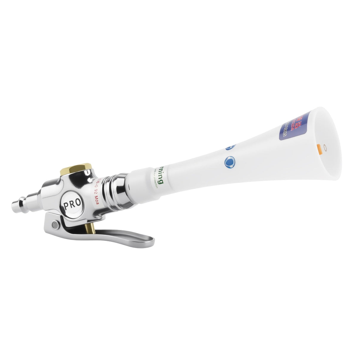 GOCCIDA Tornado Mini front view showing compact aluminum body for durable cleaning