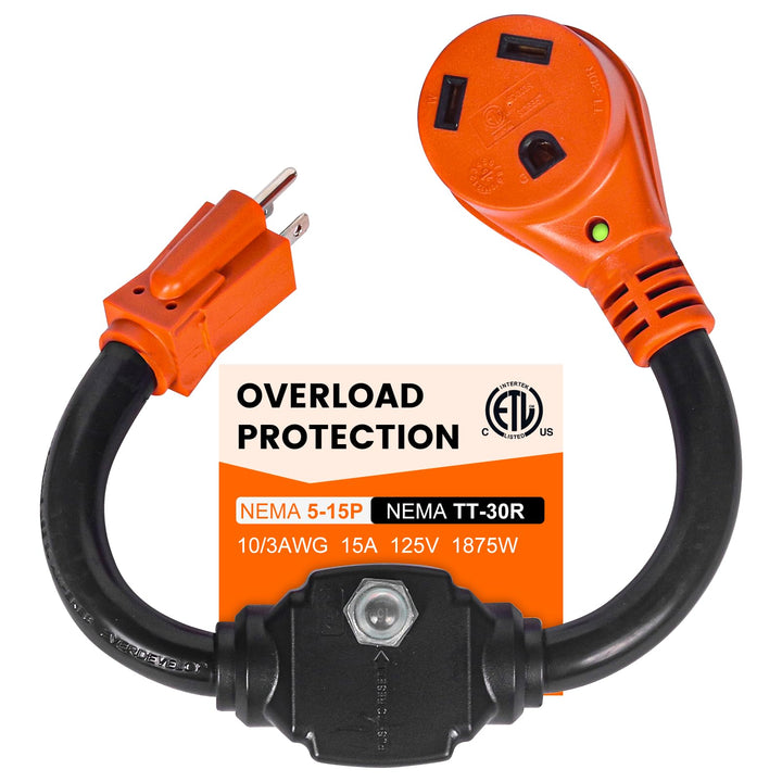 Gociean front TT-30R connector showing safe fit and compatibility