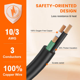 Gociean adapter plugged into home outlet powering an RV